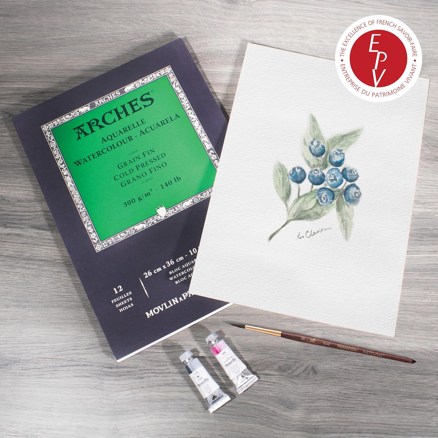 Arches Watercolor Pad (9x12, 100% Cotton)